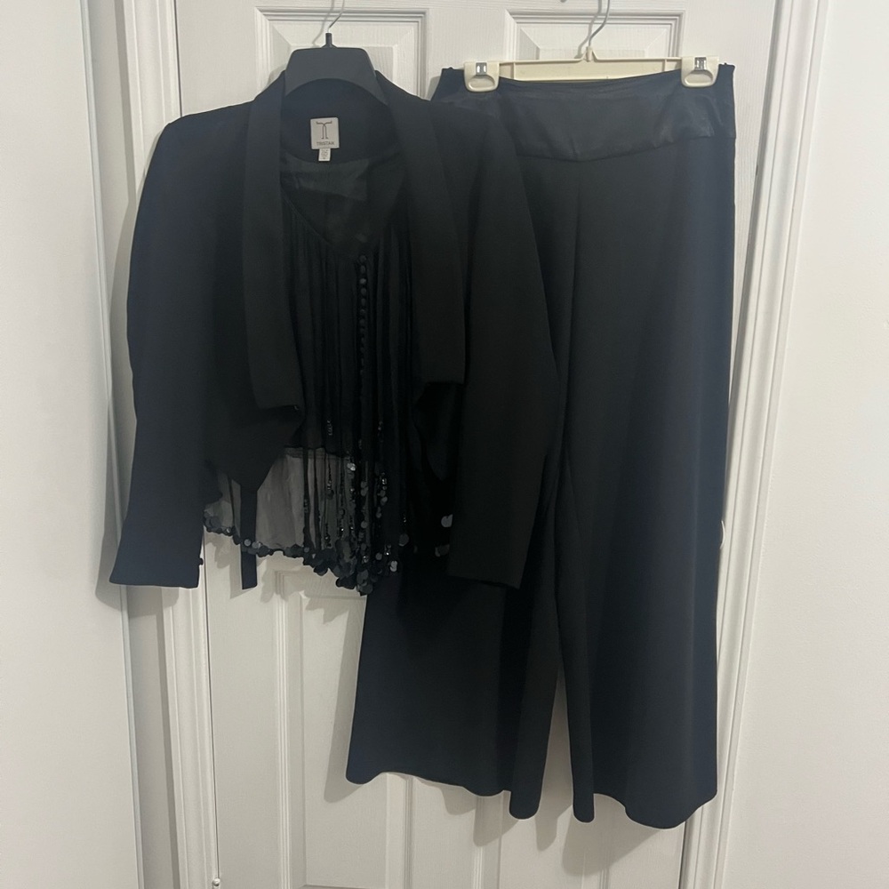Black Blouse and Pant set